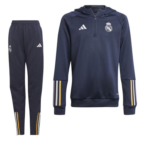 adidas real madrid donkerblauw trainingspak|adidas Real Madrid Trainingspak 1/4.